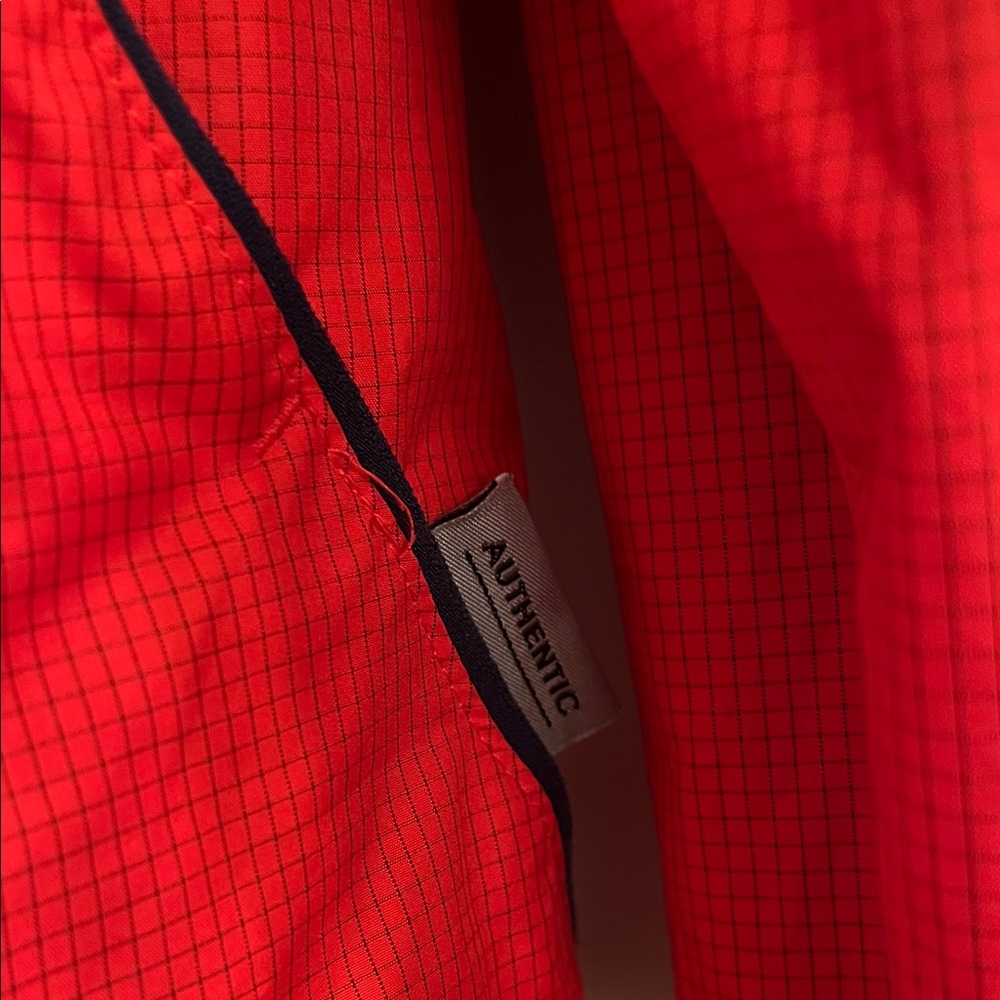 Nike Red Grid Pattern Jacket - image 2